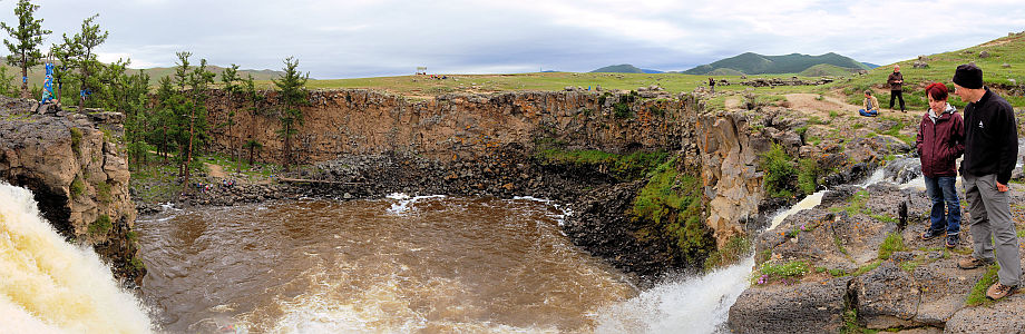 Das Ziel: Orkhon Wasserfall