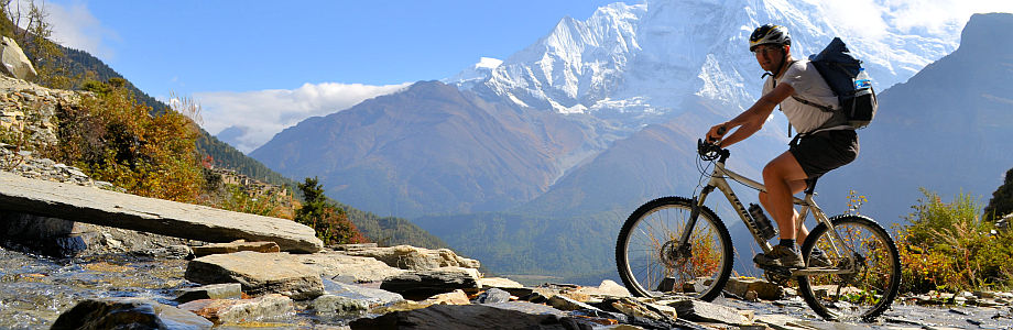 Annapurnas im Blick