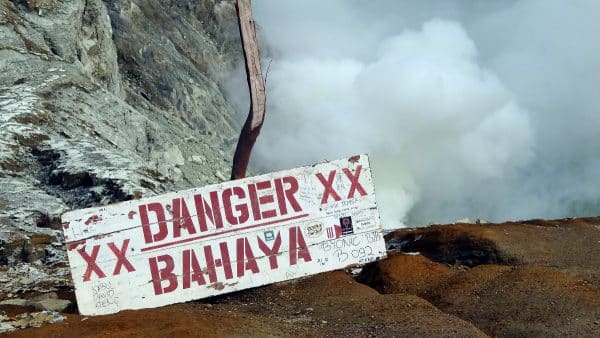 Die starken Männer von Kawah Ijen