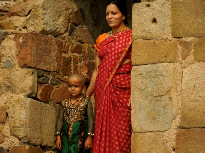 indien-frau-kind