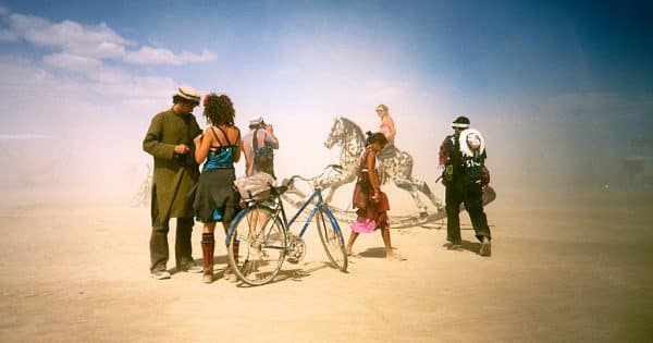 Als Wahrsager auf dem Burning Man