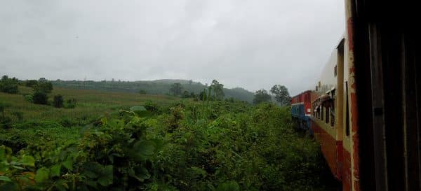 Der Bahn-Basar von Birma