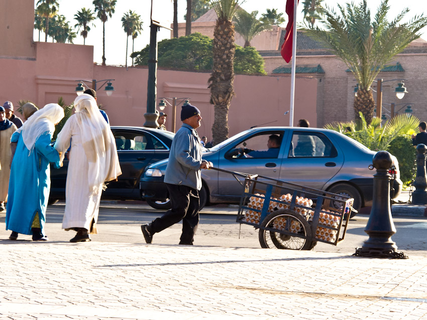 Marrakesch Verkehr