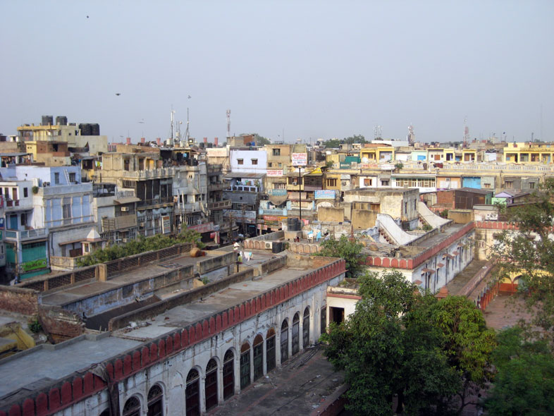 Skyline. Old-Delhi