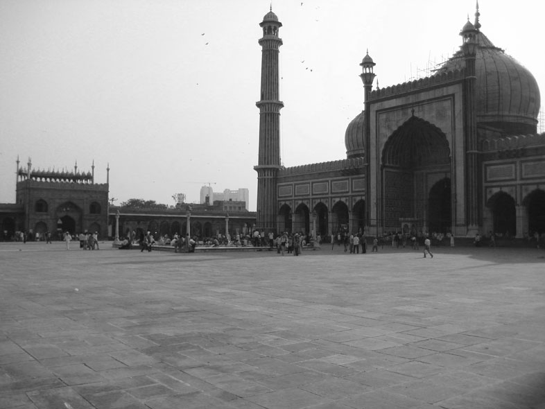 Jama Masjid. Moschee. Delhi