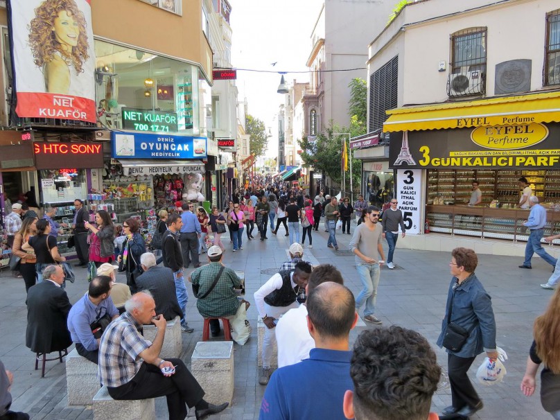 in den Straßen von Kadiköy