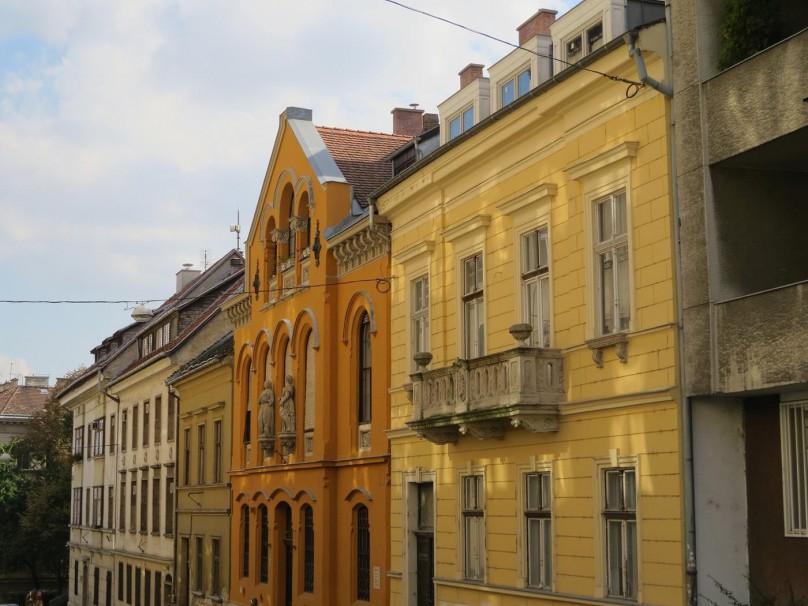 Gassen in Buda, Budapest