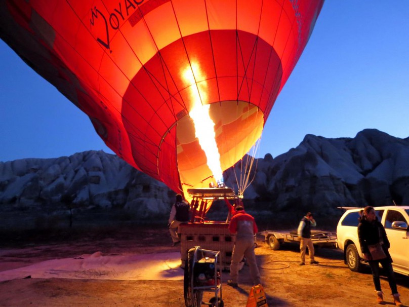Heißluftballon, Kappadokien