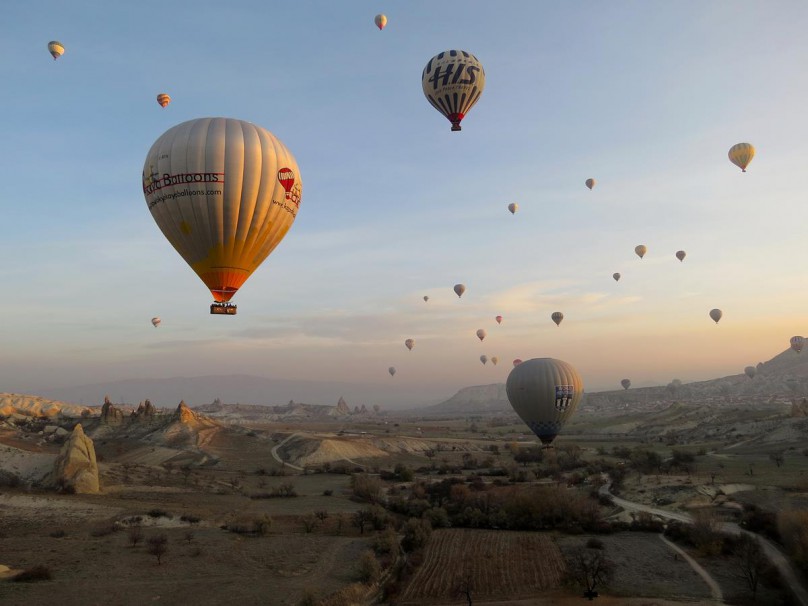Heißluftballon, Kappadokien