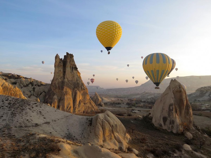 Heißluftballon, Kappadokien