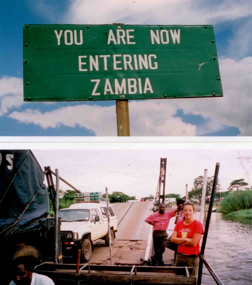 Sambia-Bordercrossing