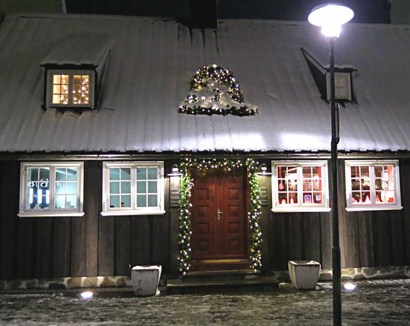 Reykjavik-Weihnachtsstimmung