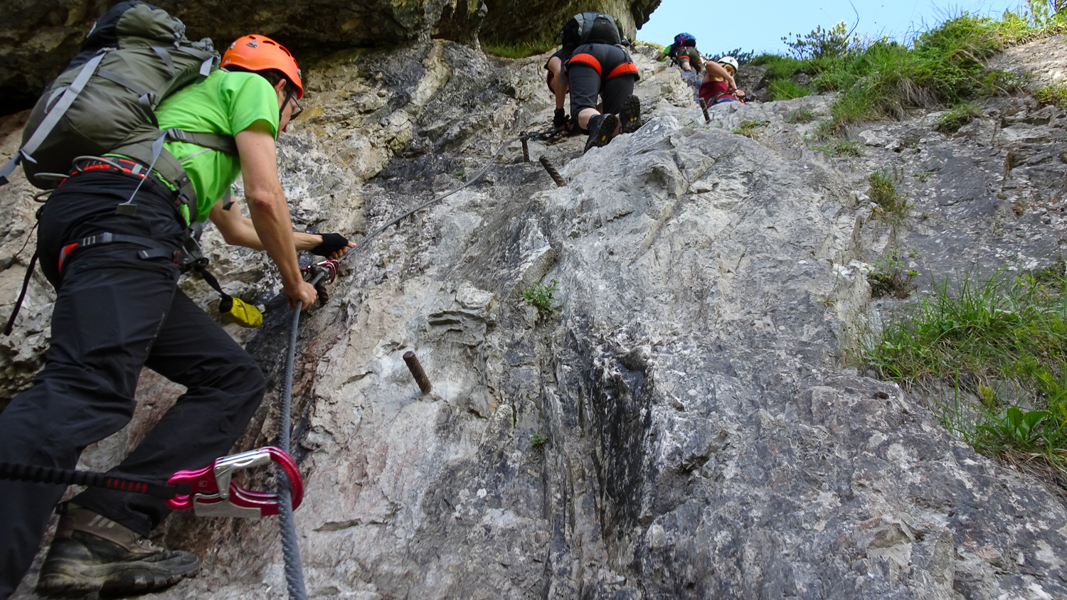 Am Klettersteig