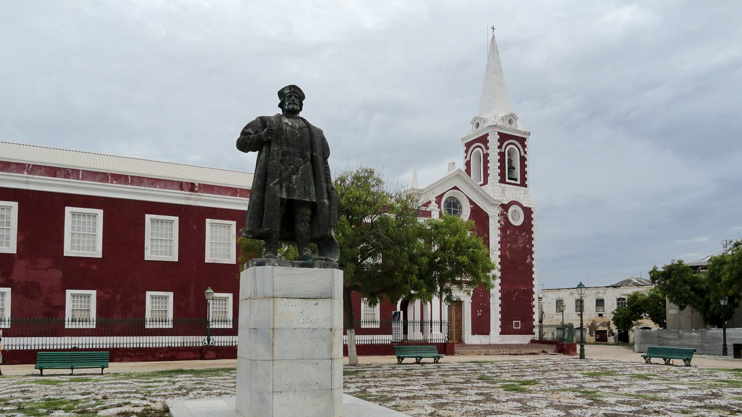 Vasco da Gama auf Ilha de Moçambique