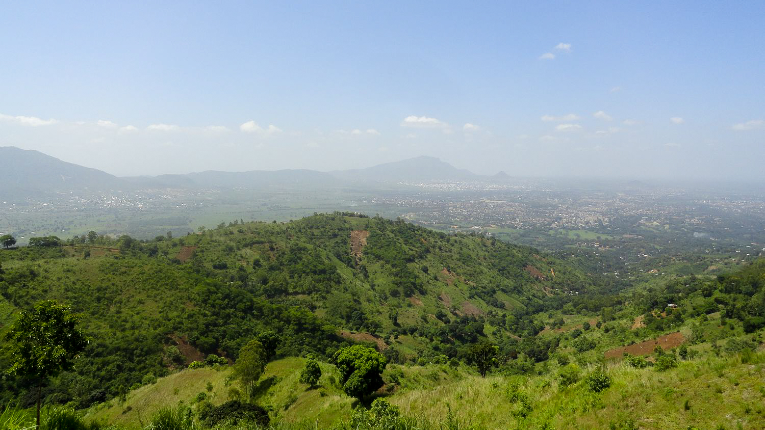 Blick über Morogoro