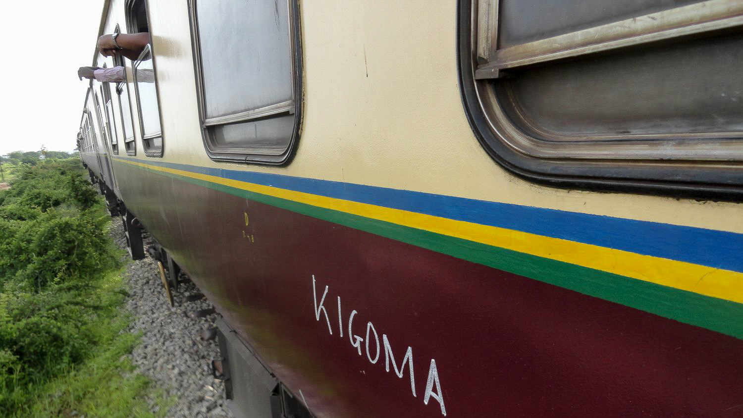 Wagen 1166 der Central Line nach Kigoma