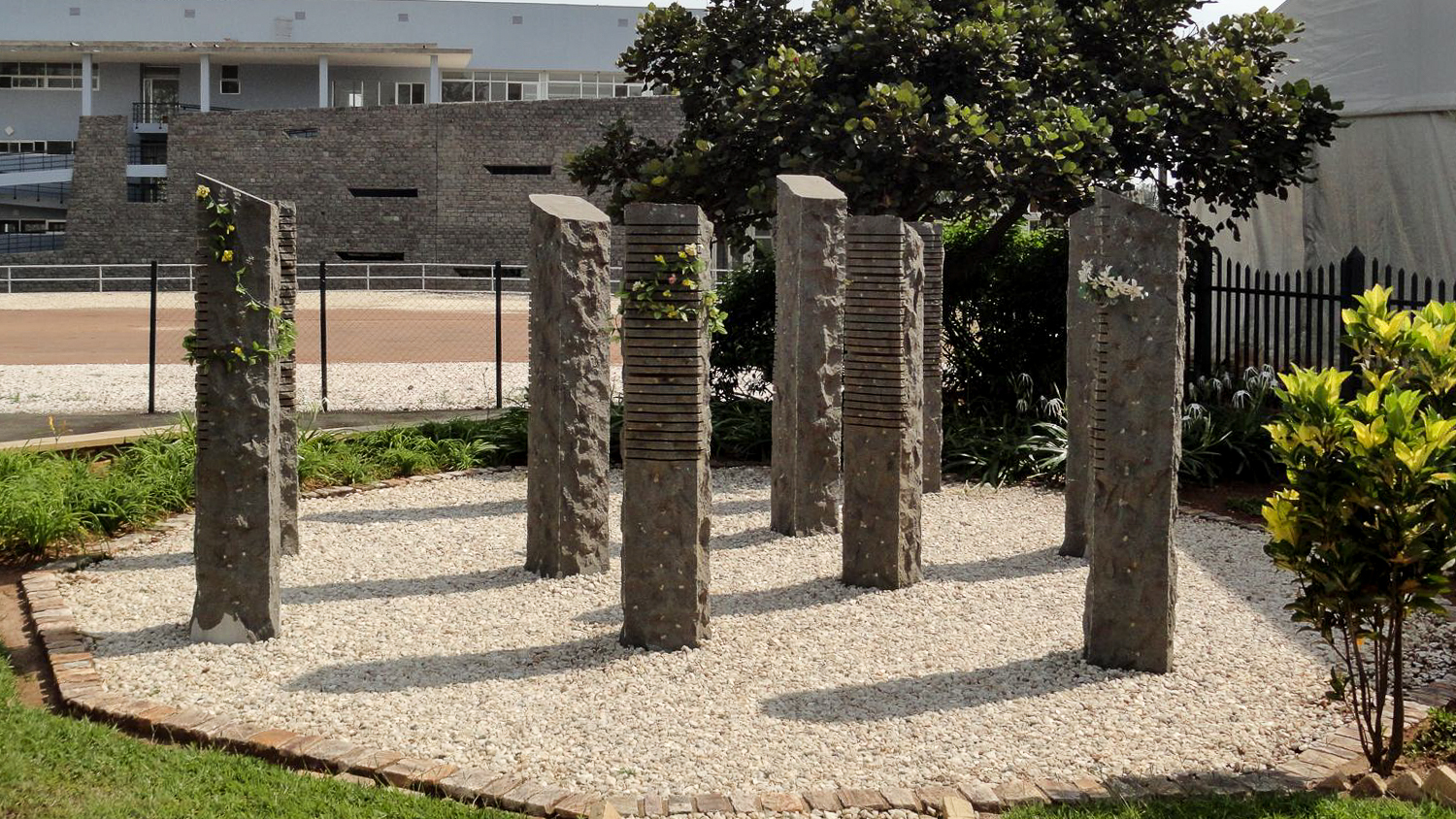 Beligisches Soldatenmahnmal im Camp Kigali