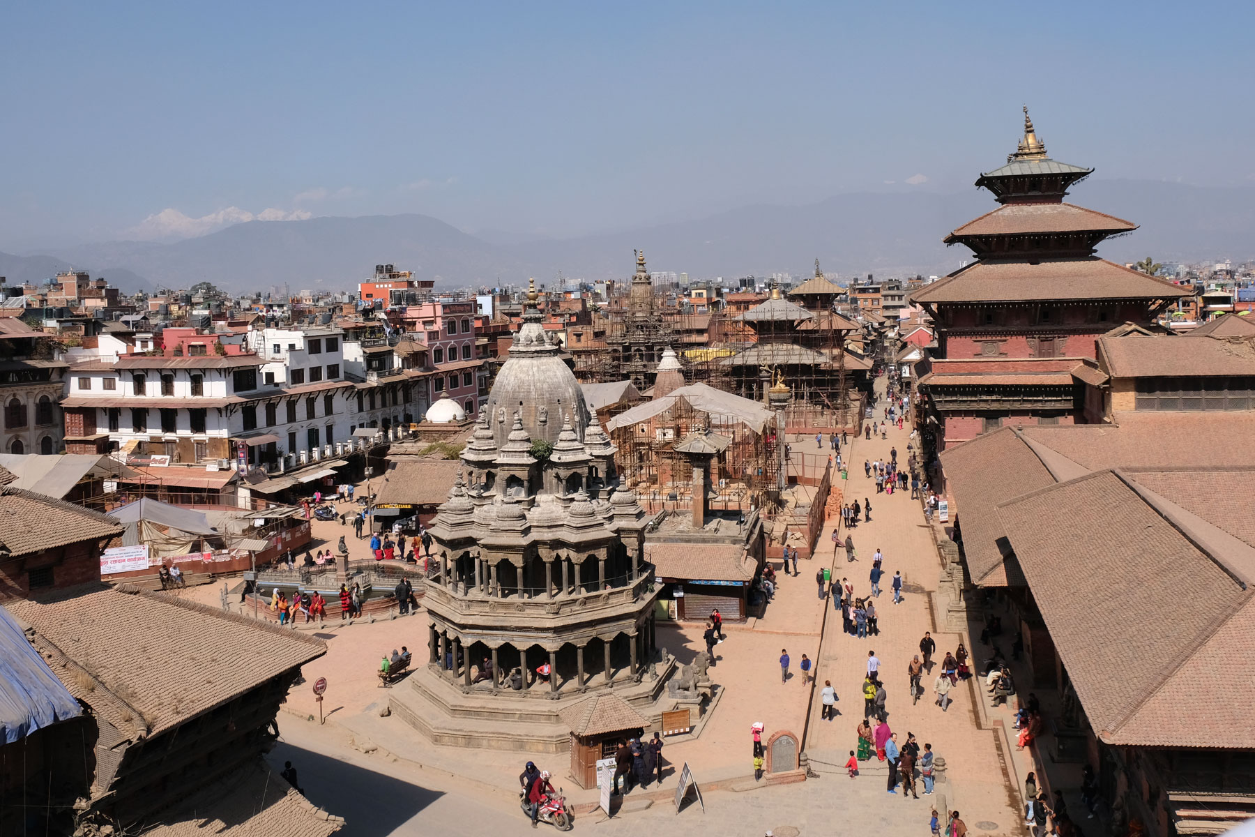 Der Durbar Square in Patan, Nepal.