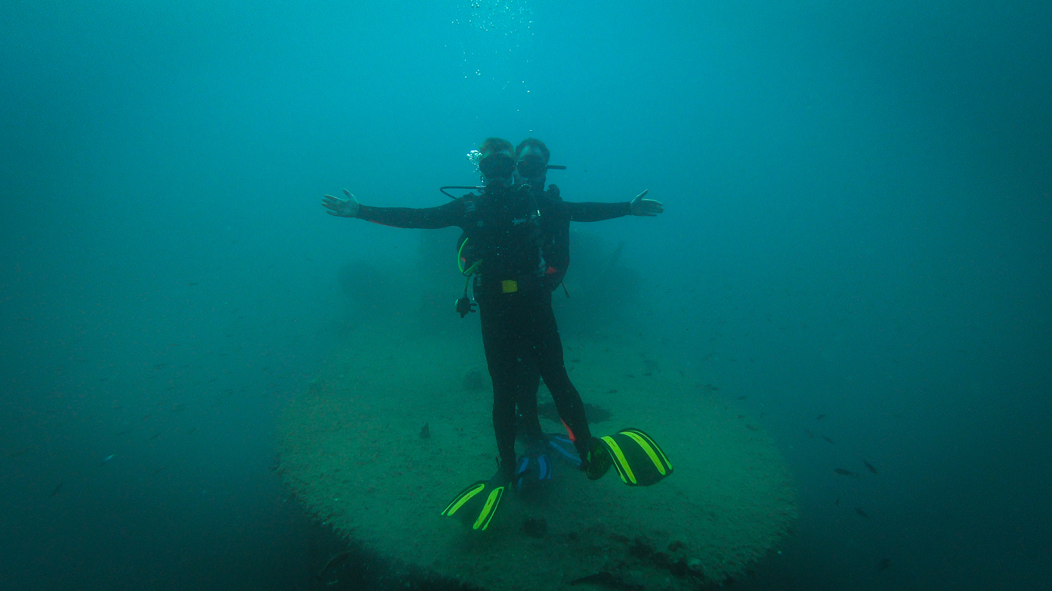 Tauchen in Ksamil