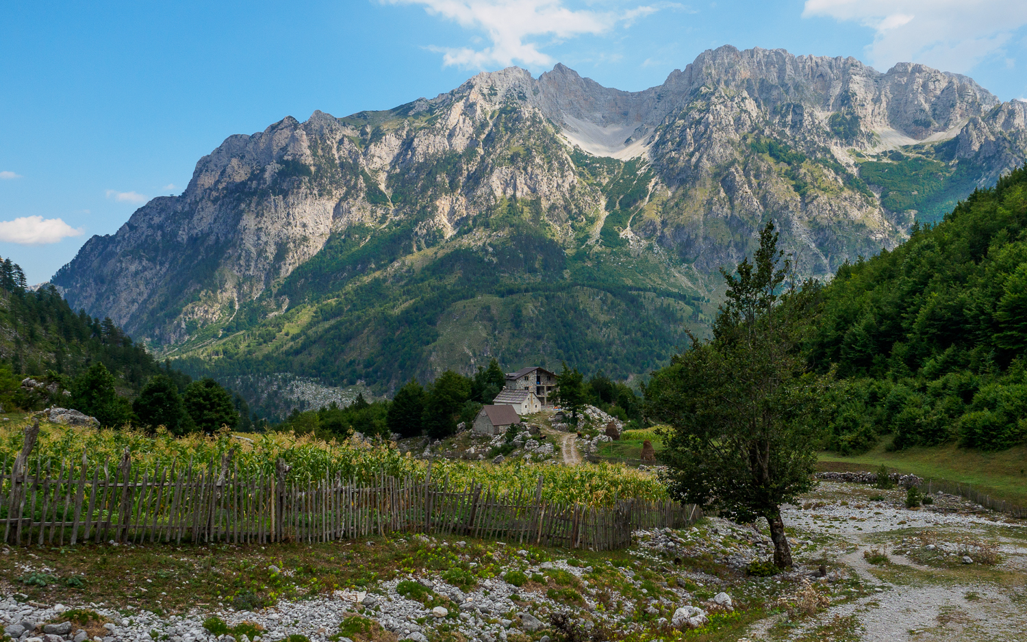 Albanische Alpen in Valbona