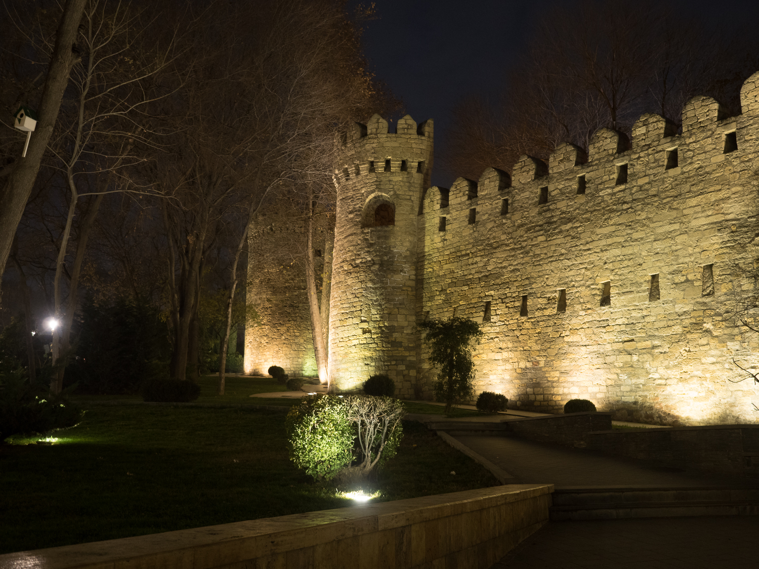 Stadtmauer von Bakus Altstadt