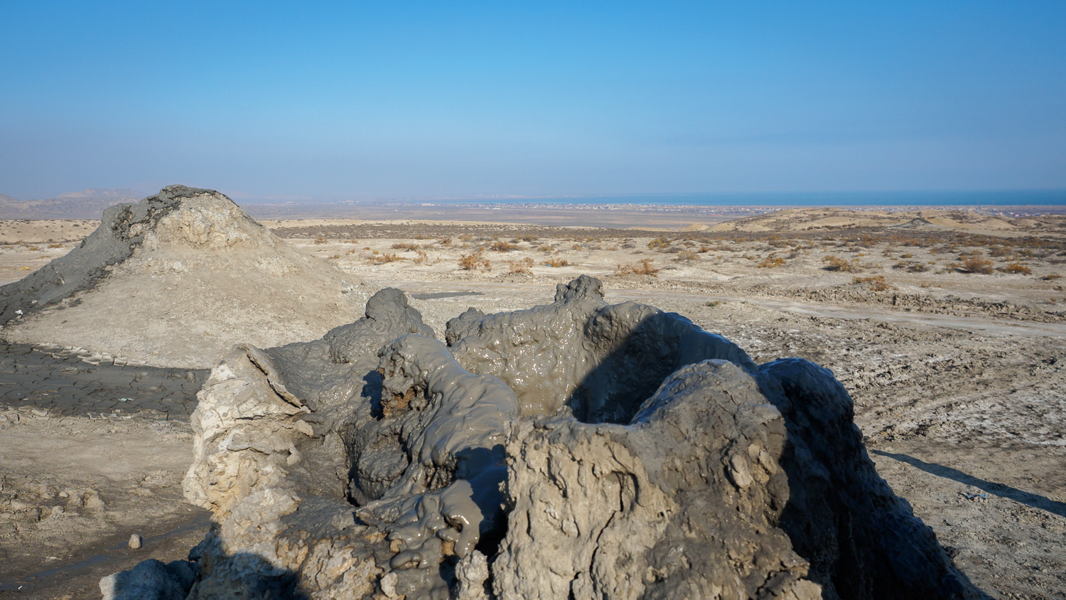 Mud volcano / Schlammvulkan