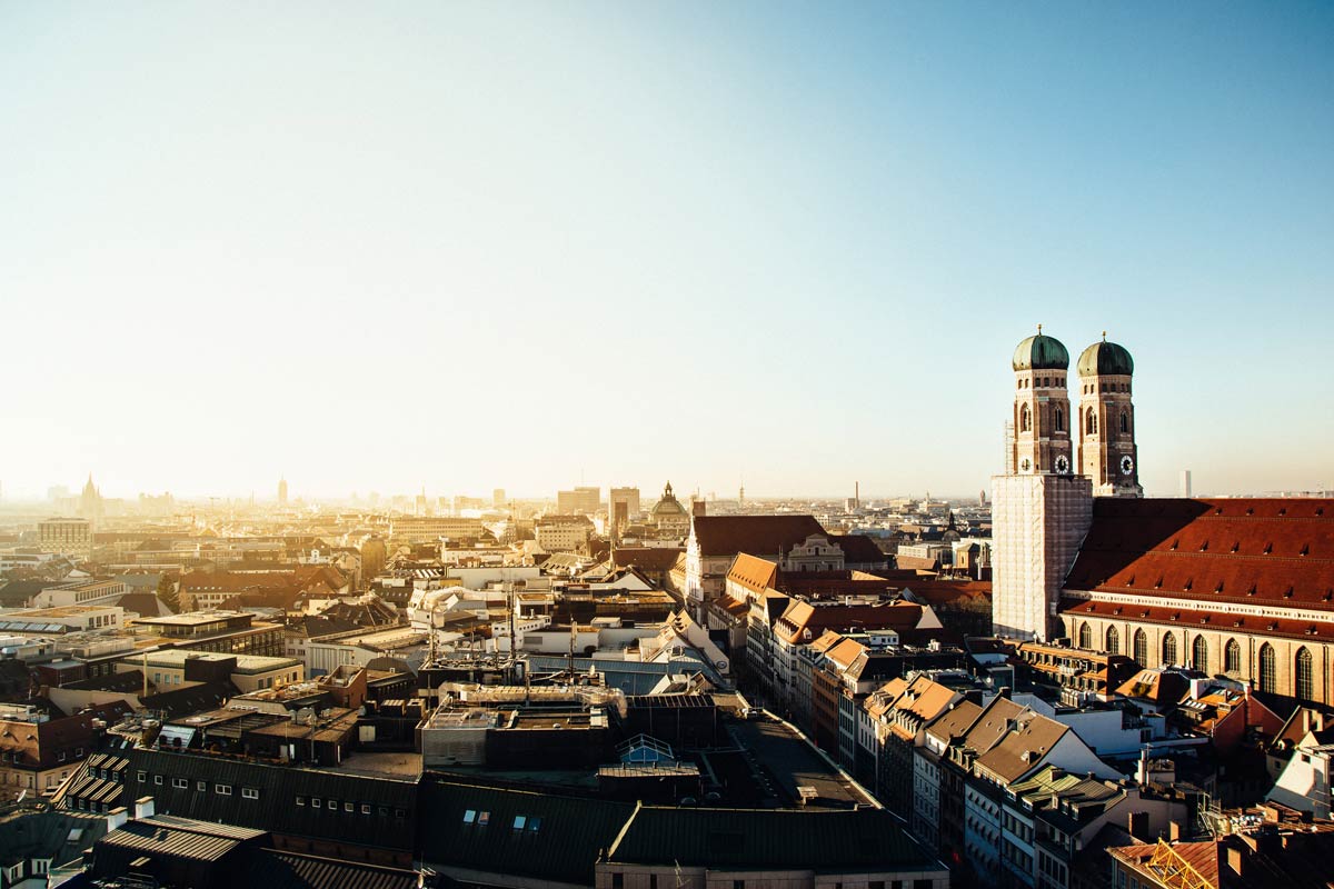 Blick über München