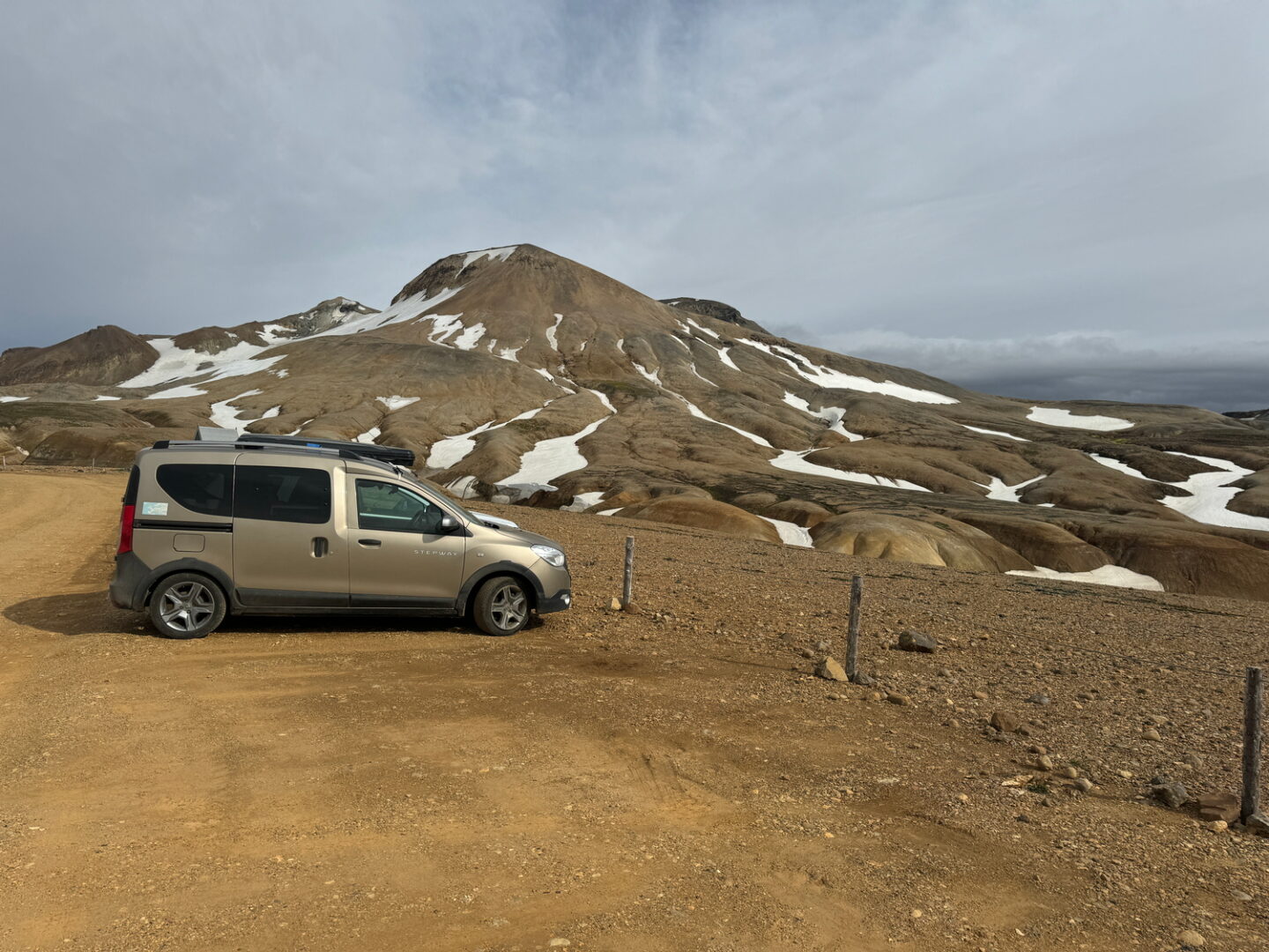 Dobbys schwerste Tour - auf Gravelroads in Islands Hochland